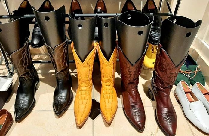 Luxdecor 32 Pieces (16 Pairs) 10/12/14/16in Boot Shaper Inserts Boots Form Stand Support Holder for Women and Men Organizer