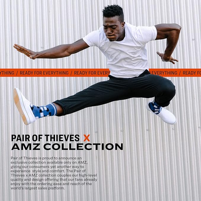 Pair of Thieves Men Super Soft Crew Neck | T-Shirt for Men | Breathable, Tagless Performance Cotton Blend | All-Day Wear