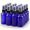 Wedama Spray Bottle, 2 oz Fine Mist Glass Spray Bottles, Little Refillable Liquid Containers for Watering Flowers Cleaning (16 Pack, Blue)