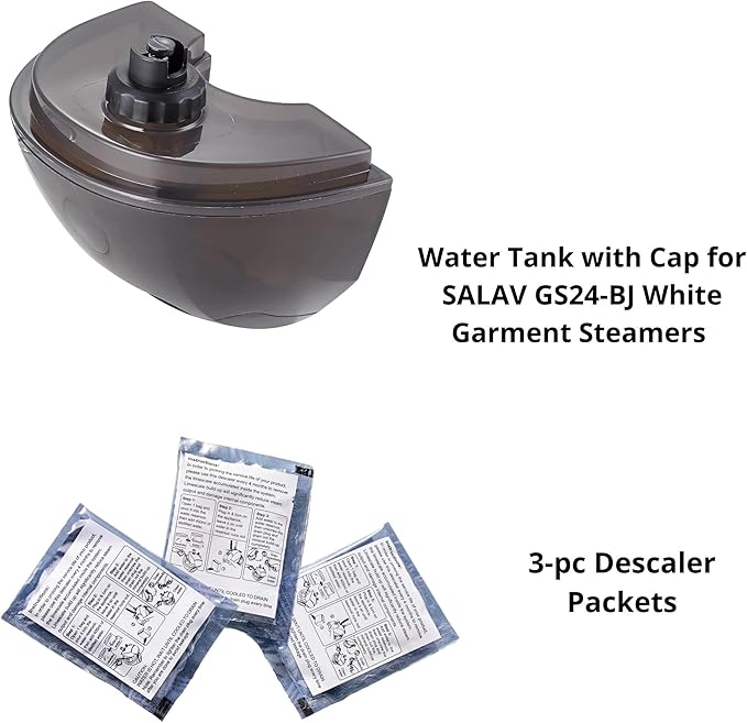 SALAV Water Tank with Cap for SALAV (GS24 Tank + 3pc Decalcifier)