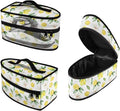 Lemon Print Iron Portable Storage Bag for Travel Full Size Iron Tote Bag Compatible with Mini Project Steam Iron Portable Iron Protective Cover