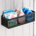 Magnetic Shelf for Washing Machine Laundry Room Magnetic Organizer Laundry Shelves Organizer Washing Machine Shelf Hanging Basket Storage Magnet Fridge Shelves (Black, L13.78in*W5.12in*H3.94in)