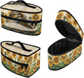 Sunflower Butterfly Note Iron Storage Case Compatible with Most Iron Colorful Wear-resistant Clothes Iron Storage Case for Travel or Storage