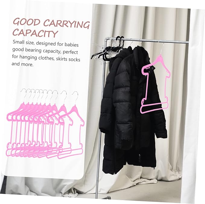 CHILDWEET Trouser Hangers Trouser Hangers 10 Pcs 's Suit Hanger Baby Set Baby Hanger 's Kids Clothes Plastic Toddler Clothes for Closet Blanket