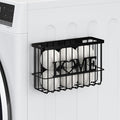 Thipoten Dryer Ball Holder, Magnetic Dryer Ball Storage for Laundry Room, Perfect Space Saver for Holding Dryer Balls of Various Sizes (Black)