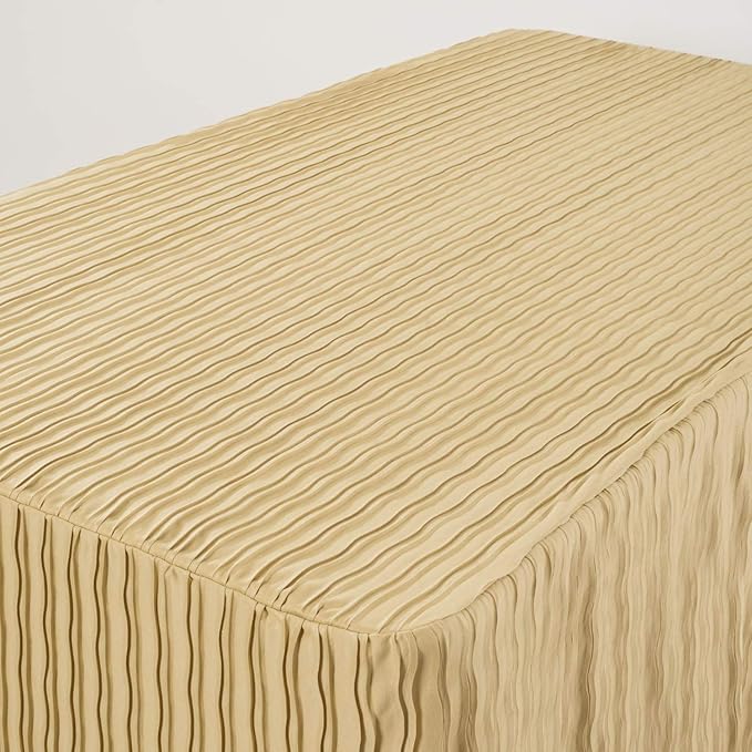 The Folding Table Cloth 6 Foot Gold 30x72x29