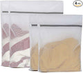 Mesh Laundry Bags for Delicates(2XL+2L), Laundry Bags Mesh Wash Bags, 125gsm Lingerie Bags