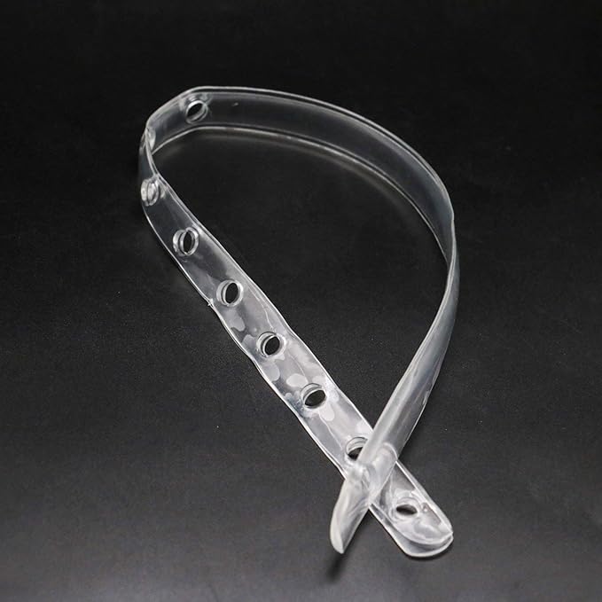 36pcs Plastic Transparent Display Hanger Strips,Coordinate Heavy Weight Plastic Displays Stable Hanger Connector (Transparent)