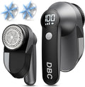 DBC Rechargeable Fabric Shaver,3-Speed Lint Remover for Clothes LED Display, 15000r/Min Powerful Motor, Large Shaving Head Lint Shaver for Clothes, 6-Leaf Blades, Lint Ball, Furniture, Fuzz