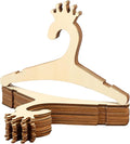 20Pcs Kids Wooden Hanger Wooden Baby Hanger Mini Toddler Children Clothes Hanger Cute Girl Boy Hanger Toddler Infant Hanger for Baby Jacket Skirt Sweater (Crown)