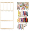 POVETIRE Headband Holder Hair Bows Organizer for Girls, Baby Headbands Hair Accessories Organizer Storage Wall Hanging Decor for Toddler Girls Room