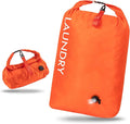 Travel Laundry Bag, Vacuum Compression Dirty Clothes Travel Bag, Waterproof Wet/Dry Space-Saving Laundry Storage Organizer, Smell Proof Storage Bag for Clothing, Swimming, Yoga, Gym, Camping