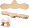Boyiee 9 Pcs Cotton Bra Liners 3 Layer Reusable Washable Under Breast Sweat Absorber Pads for Woman