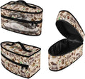 Coffee Chocolate Iron Storage Bag Compatible with Most Iron Lightweight Wear-resistant Clothes Iron Storage Case for Clothing Store