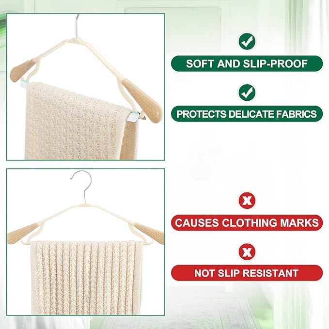 100 Pack 17 Inch Trouser Support Guards Dry Cleaner Cardboard with Blue Non-Slip Strip for Metal Hangers, Metal Pants Trousers Jeans Coat Clothes Garment Hangers Adapter Travel Storage