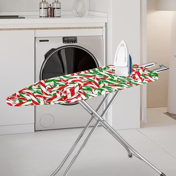 Ironing Board Cover Christmas Candy Design Extra Wide Table Top Ironing Board Cover Standard Size Ventilate 54x15 inches