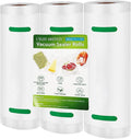 L'ELEF MISTICO Vacuum Sealer Bags Rolls 14''X20' (3 Rolls), Commercial Grade, BPA Free, Heavy Duty Food Storage Freezer Bags