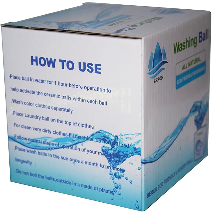 Beron Eco-Friendly Laundry Ball for 1500 Washings
