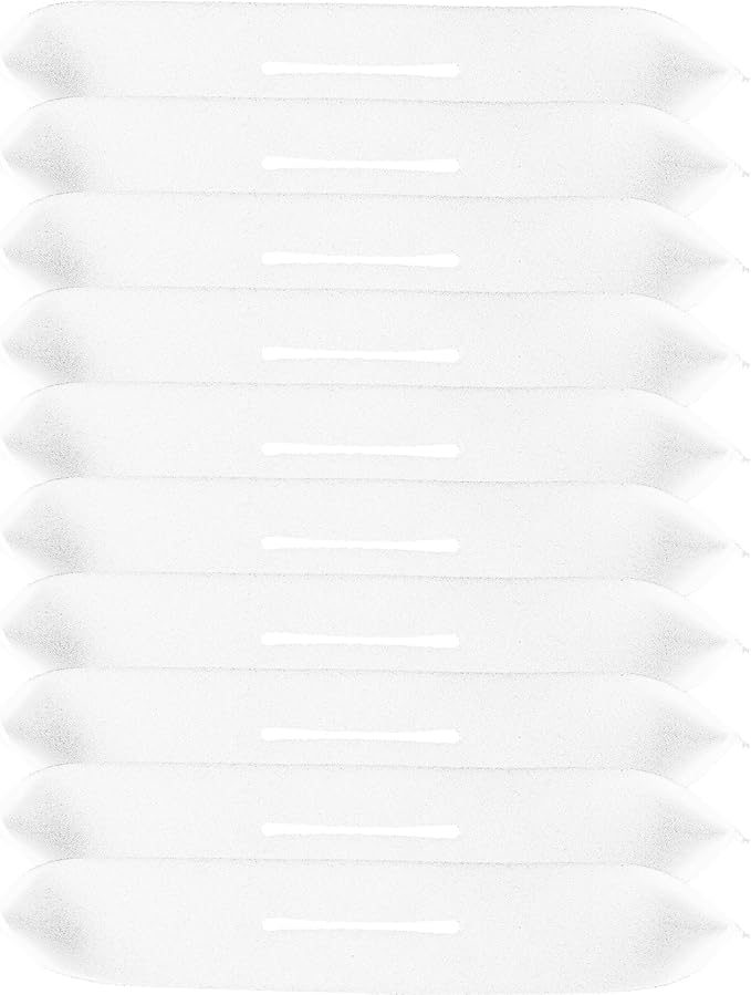Cabilock Anti-Skid Sponge Hanger Covers 16 Inch Protector Pads for Clothes Preventing Slips and Dust in Closet Home Dorm or Clothing Store