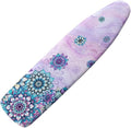 Boho Flowers Durable Iron Board Cover Scorch & Stain Resistant Ironing Board Cover Standard Size with Hook and Loop Fastener Strap Thanksgiving Decor