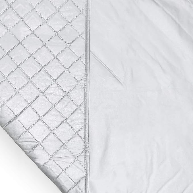 Ironing Mat for Table Top with Iron Rest Pad,Portable Travel Ironing Blanket,Foldable Thickened Heat Resistant Ironing Pad Cover for Dryer Countertop