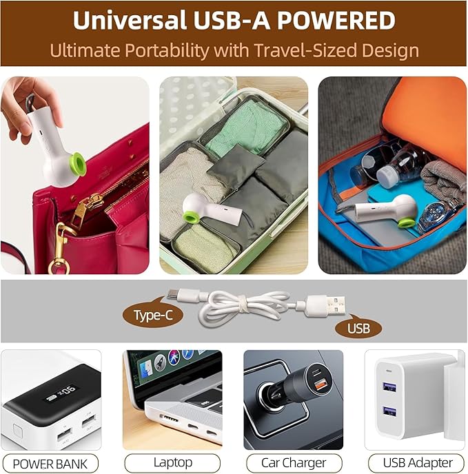 Travel Vacuum Storage Bags with Rechargeable USB Pump, 9 Pack Carry-On Size Compression Packing Bags for Luggage and Suitcase, Space Saver for Clothes and Clothing Travel