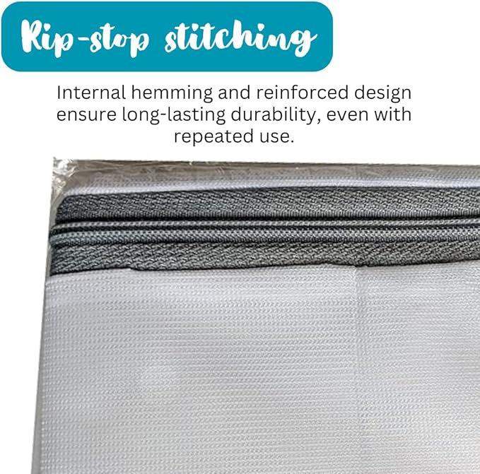 MABUA 12 Pcs Mesh Laundry Bags 12inches by 12inches with Zipper for Delicates, Mesh Washer, Travel Storage Organize Bags for Lingerie, Bra and Underwear Delicate Laundry Bag with Net Fabric