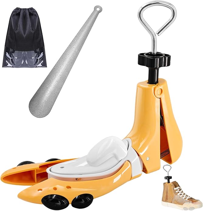 eachway Shoe Stretcher Professional Boot Stretcher Pair 4-Way Shoe Expander Widener Width Length for Wide Feet 1pcsNot a Pair