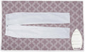 Encasa XO Ironing Mat/Pad (Large 48"x28") with 3mm Padding & Silicone Iron Rest for Steam Pressing on Tabletop or Bed - Heat Resistant, Portable, Quilting & Travel Blanket - Mauve Tiles