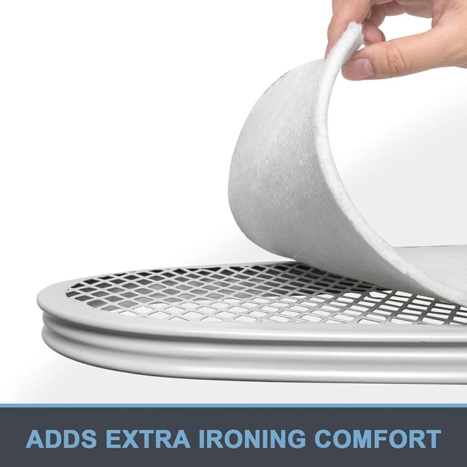 Ironing Board Padding Only, Cut to Desired Sizes, Fitting up to 21x57 Ironing Boards, Thick Premium Felt Underlay Pad, Universal Replacement Iron Board Felt Pad (57" x 21")