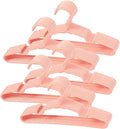 50 pcs Pink Baby Nursery Closet Hangers,Non-Slip Laundry Infant Pant Hanger for Newborn Clothes,Ultra-Thin Child Coat Hanger for Girl Boy Toddler Kids