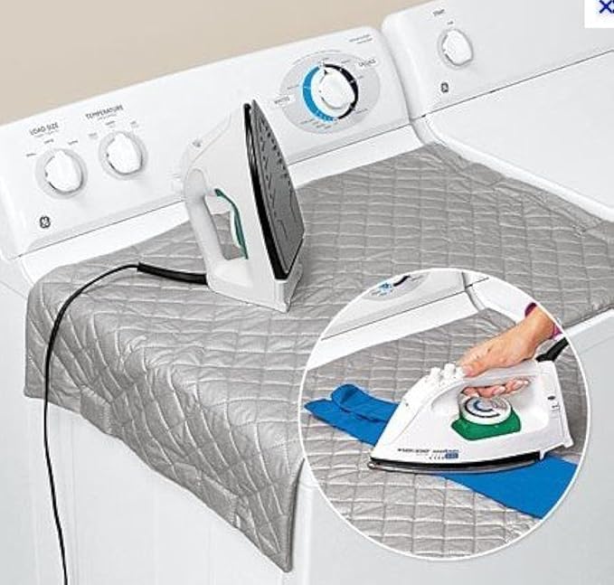 Magnetic Ironing Mat, Double Strength Magnetic Pull Force, 33 1/2" x 19"