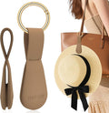 Magnetic Hat Clip 1-Pack - The Brown Hat Clip for Travel on Bag, Magnetic Hat Clips for Bag, and Secure Hat Holder for Travel on Caps & Beach Hats, Vacation Essentials