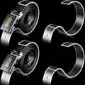 Acrylic Belt Display Stand Acrylic Belt Holder Clear Belt Organizer Belt Display Case Space Saver Case for Men and Women Belt, Store Display or Home Use (10 Pieces)