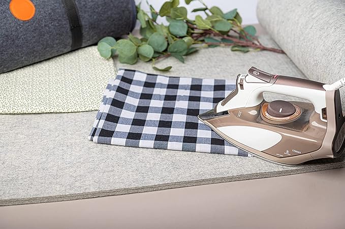 Wool Pressing Mat for Quilting - 18x36 inch Wool Ironing Mat for Sewing - Large Ironing Mat, Great for Quilting, Sewing and Pressing Seams