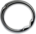 Clipa Bag Hanger - The Ring That Opens Into a Hook, Closes Automatically | Hangs Almost Anywhere in Just 1/2" of Space | Holds 33 lbs Yet Weighs Only 1.6 oz | 8 Styles | 3 yr Warranty