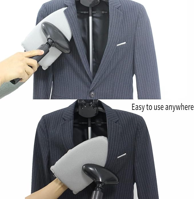 Steamer Board for Clothes,Stand for Steaming Clothes,Steamer Pad,Hanging Ironing Board (Steamer Board + Ironing Gloves)