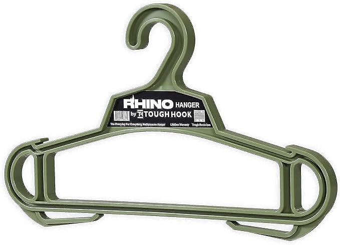 Rhino Hanger Multi Pack Set of 2 Black and Foliage |USA Made