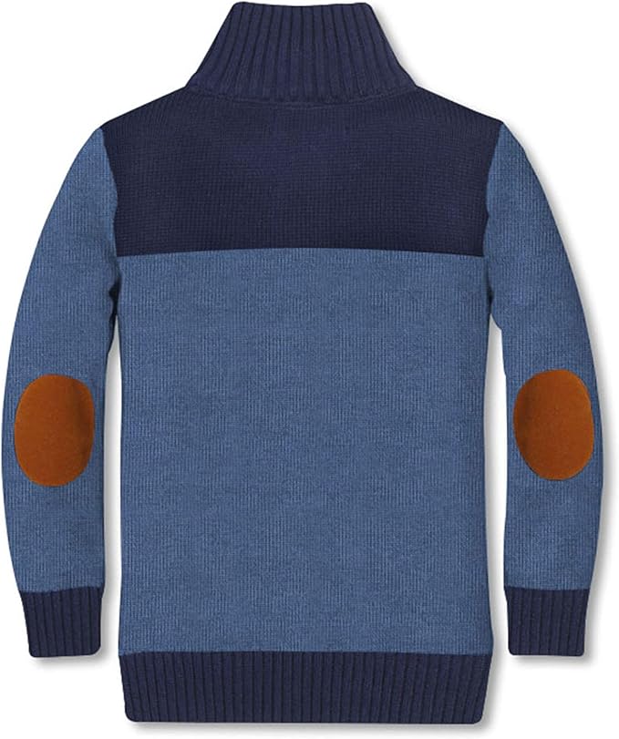 Gioberti Kids and Boys 100% Cotton Button Down Collar Knitted Pullover Sweater