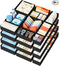 DIMJ Drawer Organizer Clothes Storage - 30 Pack Baby Dresser Organizer for Nursery, Small Fabric Closet Drawer Organizer Bins for Underwears Socks, Foldable Storage Dividers Organization for Bedroom