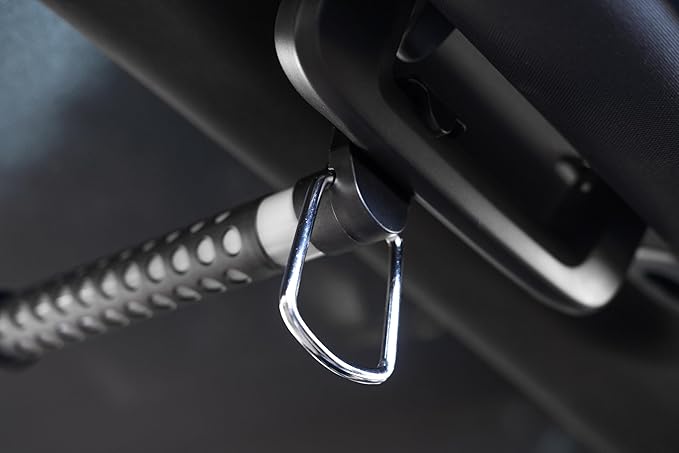 Hitts Brands Expandable Car Clothes Hanger Bar – Adjustable 35"-56" Clothes Hanging Rod for Car, SUV & Truck, Heavy-Duty No-Slip Clothes Rack Organizer for Travel & Storage