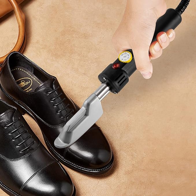 Portable Mini Iron, 110V Corded Mini Irons, Leather Clothes Shoes Mini Iron Adjustable 50-350℃ For Leather Fabric Shoes Bags Etc
