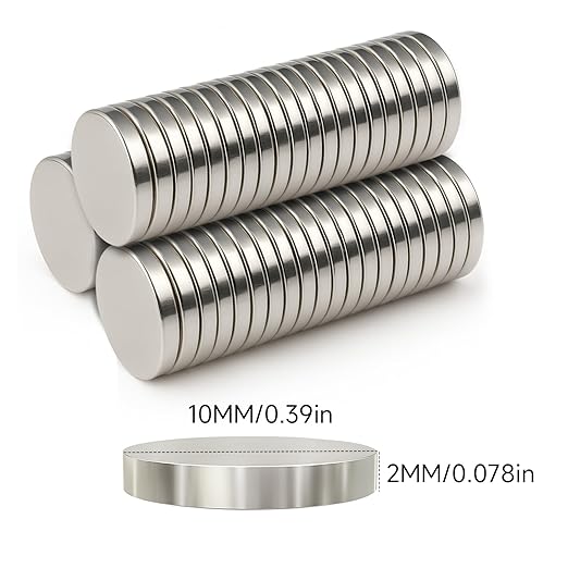 Metal Collar Stay Magnets, Strong Magnets for Collar Stays Magnetic, Valued Pack in a Gift Box (Silver, 20Pcs)