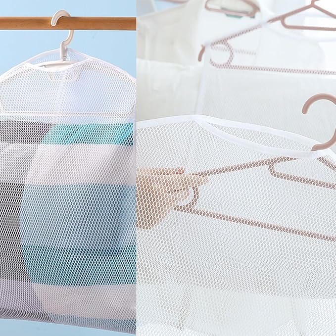 2 Pack Bed Pillows Drying Rack Plush Doll Dryer Rack Hanger Organizer Mesh Net Bags for Bedding Throw Pillows Inserts Down Alternative Fill Memory Foam Pillow Cervical Pillows One/Two Layer