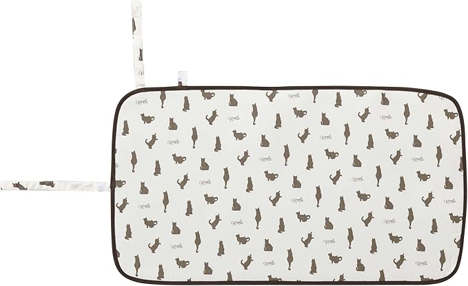 Yamazaki Industries 2689 Spinning Iron Mat, Cat, White