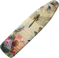 Dragonfly Ironing Board Cover and Pad 15x54 Inch, Iron Board Cover with Padding, Iron Board Cover Large Fits All Standard Sizes, Scorch Resistant, Extra Thick Covers with Elastic Edge