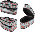 Strawberry Iron Carrying Bag Portable Travel Iron Holder Easy to Carry Hard Storage Carrying Case with Handle,Case Only