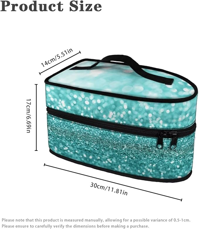 Steam Iron Storage Bag with Zipper Handle Foldable Portable Iron Storage Case Protective Carrying Bag Universal for Most Iron, Starlight