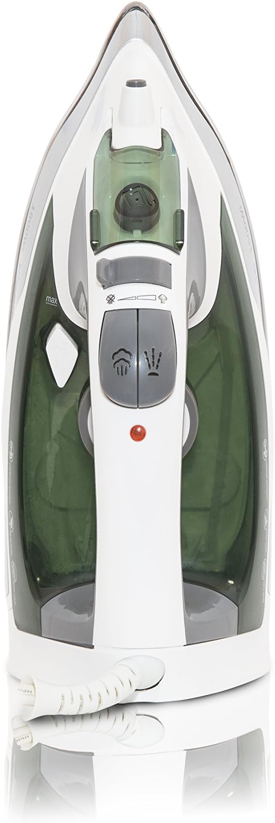 Elite 1500W Steam Iron - Anti-Drip & Self-Cleaning, Anti-Calcium, Vertical Steam - Stainless Steel Soleplate - XL 300ML Tank - Steam, Spray, Dry - ETL Listed by Unity