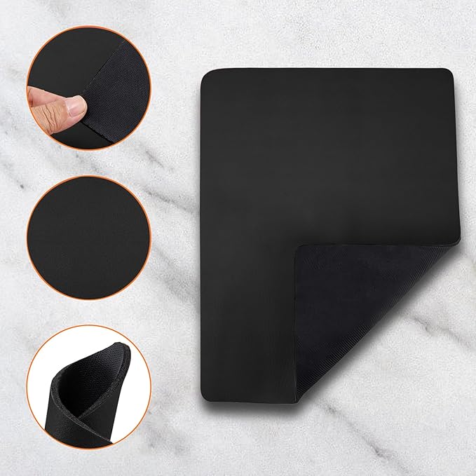 QEES Sewing Machine Muffling Mat,Non Slip Sewing Machine Mat Reduce Vibrations & Movement .Quilting Supplies Accessories for Women Sewing Enthusiast